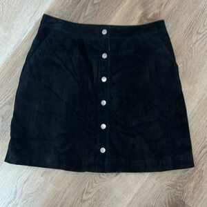 Warehouse Black Mini Skirt